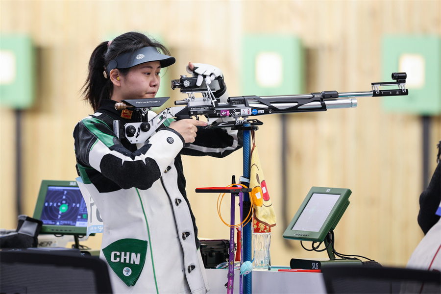 爱游戏app-射击比赛女子团体赛中国选手获胜