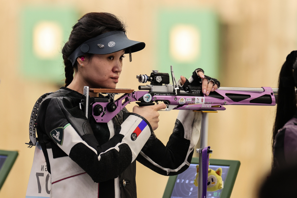 射击比赛女子团体赛中国选手获胜 射击比赛女子团体赛中国选手获胜